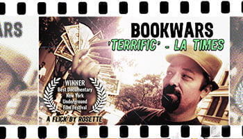 'BookWars' - award winning New York documentary by Camerado Media ('terrific - LA Times)
