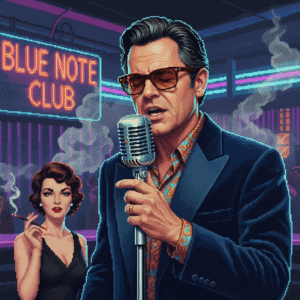 Robert Marleish is a Retro Crooner for Games, Animation and Interactive